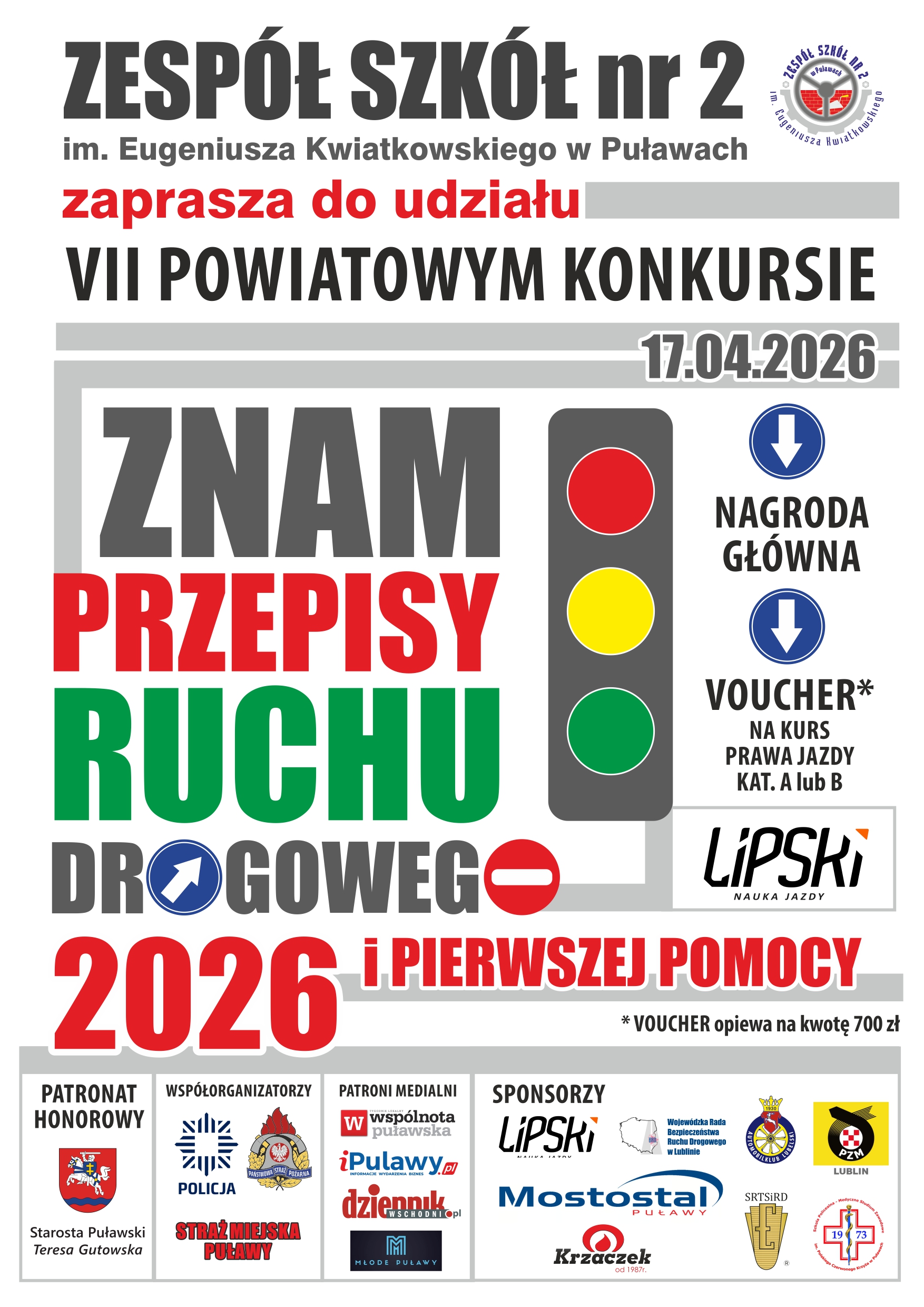 znam przepisy ruchu drogowego